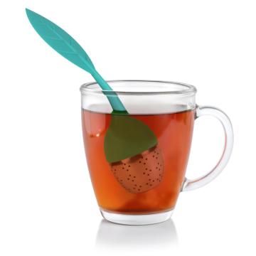 Infuzor inox si silicon pentru ceai varsat sau plante de la Plasma Trade Srl (happymax.ro)