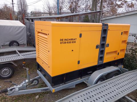 Inchiriere generator mobil de curent trifazic 40KW50KVA