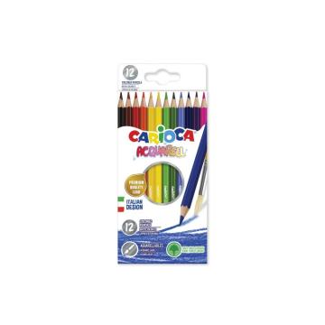 Creioane color Acquarell 12/set de la Sanito Distribution Srl