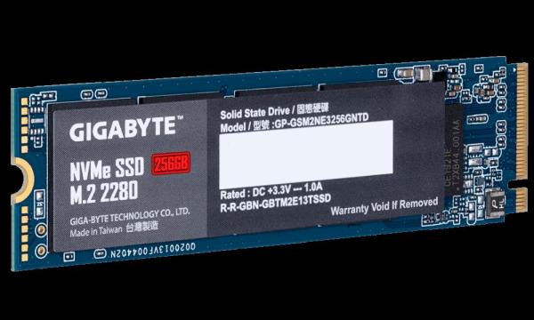 Solid State Drive Gigabyte NVMe, 256GB, M.2