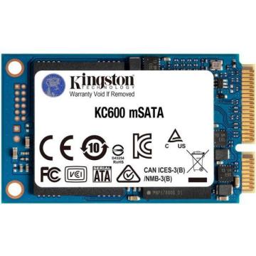 SSD Kingston 512GB, SATA III, mSATA, SKC600MS/512G