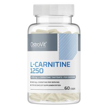 Supliment alimentar OstroVit L-Carnitina 1250 60 capsule de la Krill Oil Impex Srl