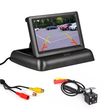 Camera auto video marsarier cu 4 LED si monitor LCD pliabil de la Top Home Items