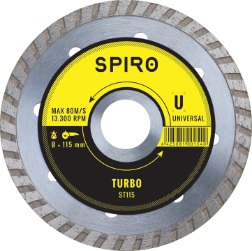 Disc diamantat universal Spiro Turbo