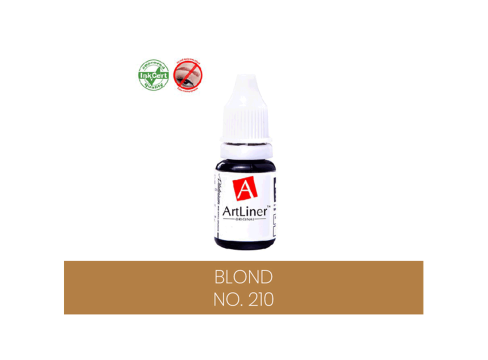 Pigment sprancene micropigmentare ArtLiner Blond 10ml de la Visagistik
