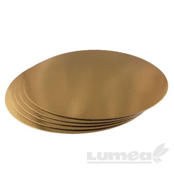 Disc tort auriu, 20cm, 5 buc
