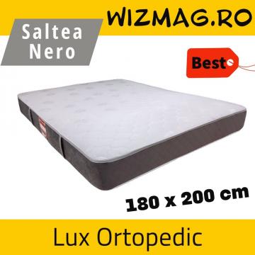 Saltea Nero 120 cm x 200 cm Lux Ortopedic de la Wizmag Distribution Srl