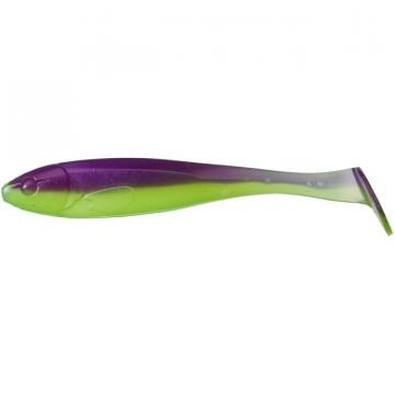 Naluca Shad Illex Magic Slim, Purple Chartreuse, 6.5cm