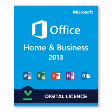 Licenta electronica Microsoft Office 2013 Home and Business de la Digital Content Distribution LTD