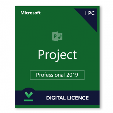 Licenta digitala Microsoft Project Professional 2019