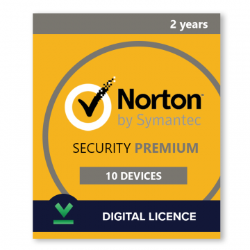 Licenta Norton Security Premium 10 dispozitive, 2 ani de la Digital Content Distribution LTD