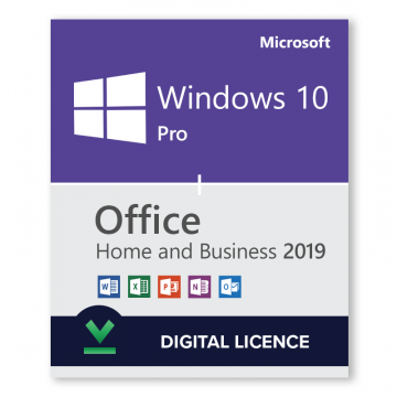 Licenta Windows 10 Pro + Microsoft Office 2019 Home de la Digital Content Distribution LTD