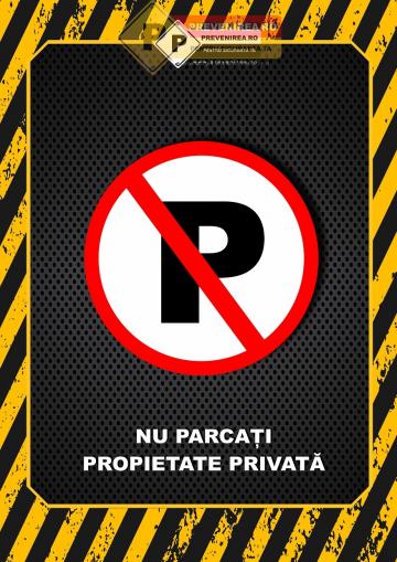 Afise pentru parcari de la Prevenirea Pentru Siguranta Ta G.i. Srl
