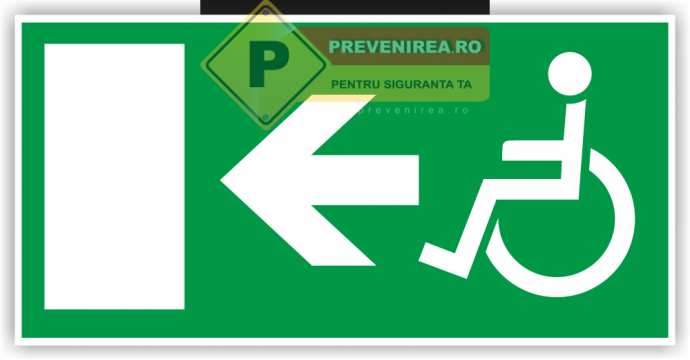 Etichete pentru iesirea principala persoane cu handicap de la Prevenirea Pentru Siguranta Ta G.i. Srl