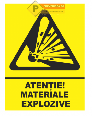 Indicator pentru material exploziv de la Prevenirea Pentru Siguranta Ta G.i. Srl
