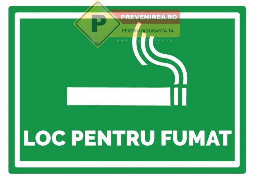 Indicator verde loc de fumat de la Prevenirea Pentru Siguranta Ta G.i. Srl