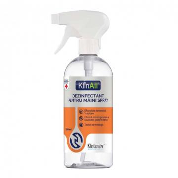 Dezinfectant pentru maini spray KlinAll, 500 ml de la Sanito Distribution Srl