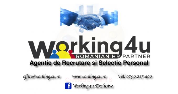 Servicii recrutare personal de la Working For You Exclusive Agency Srl