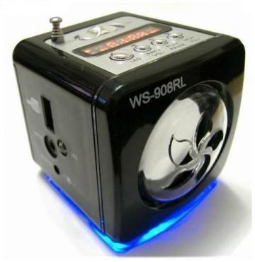 Radio MP3 player portabil cu afisaj WS908RL de la Preturi Rezonabile