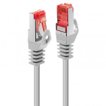 Cablu de retea Lindy Cat.6 S/FTP Network, 10m, gri