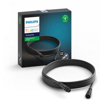 Extensie cablu de exterior Philips HUE, IP67, culoare negru