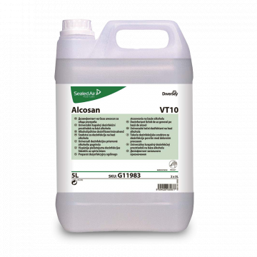 Dezinfectant pentru suprafete - Alcosan VT10 5 litri de la Geoterm Office Group Srl