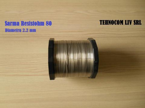 Nichelina D2.2mm fir de rezistenta Nichel80% de la Tehnocom Liv Rezistente Electrice, Etansari Mecanice