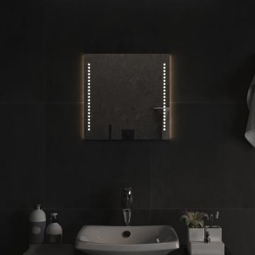 Oglinda de baie cu LED, 40x40 cm de la VidaXL