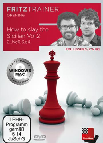 DVD, How to slay the Sicilian Vol. 2 - 2...Cc6 3. d4 de la Chess Events Srl