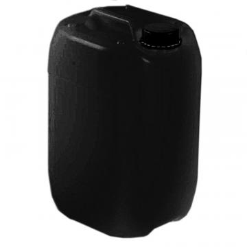Bidon plastic negru 10 litri cu capac, Euro negru de la Sirius Distribution Srl