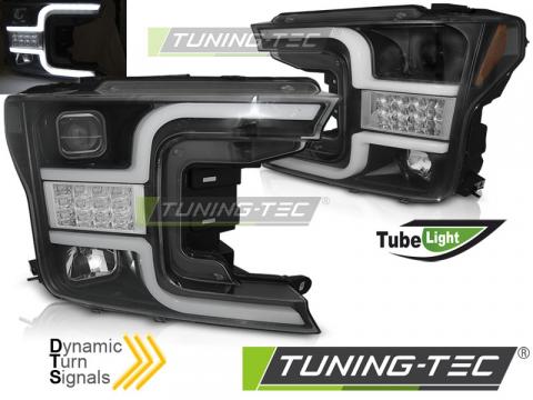 Faruri Tube Light compatibile cu Ford F150 MK13 17-20 negru de la Kit Xenon Tuning Srl