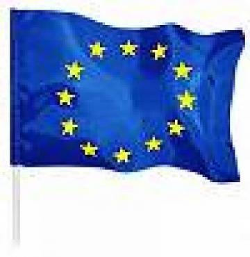 Steag Romania / Uniunea Europeana 100 x 70 cm de la Udora Sport Srl