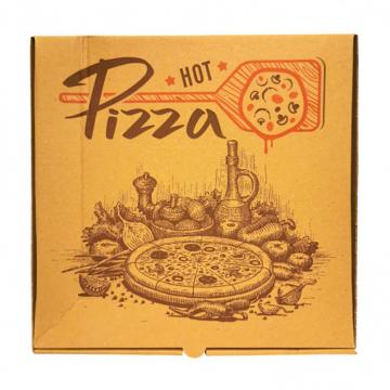 Cutie pizza 40*40*3.5 cm kraft de la Sanito Distribution Srl