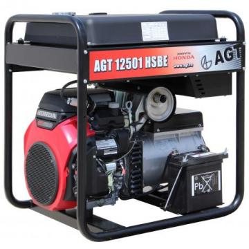 Generator de curent monofazat cu motor AGT 12501 HSBE R45 de la Tehno Center Int Srl