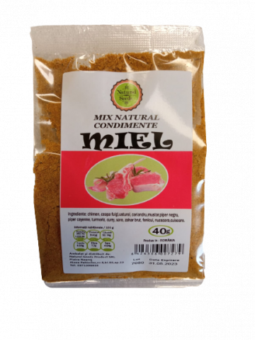 Mix natural condimente pentru carne de miel plic 40gr de la Natural Seeds Product SRL