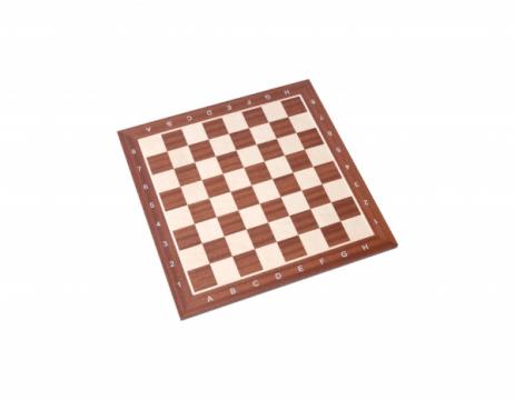 Tabla de sah - lemn no. 4 - mahon (patrat 45mm) de la Chess Events Srl