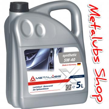 Ulei sintetic Metalubs 5W-40 5l de la Visgercim Car Srl
