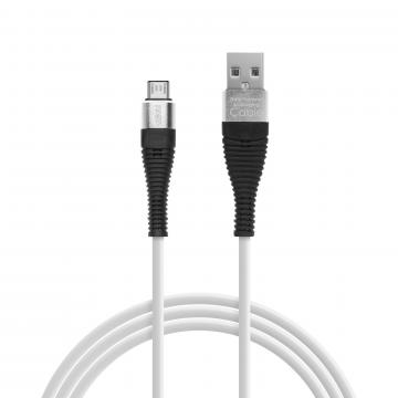 Cablu de date Delight - Micro USB, invelis siliconic de la Rykdom Trade Srl