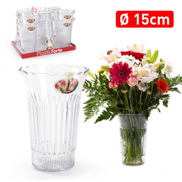 Vaza flori plastic - Dalia de la Plasma Trade Srl (happymax.ro)