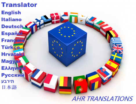 Traducatori autorizati Romania de la Agentia Nationala AHR Traduceri