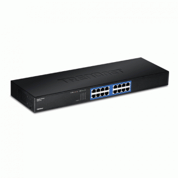 Switch GREENnet rack mount 16 porturi Gigabit - TRENDnet TEG de la Big It Solutions
