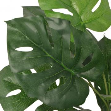 Planta artificiala Monstera cu ghiveci, 45 cm, verde de la VidaXL
