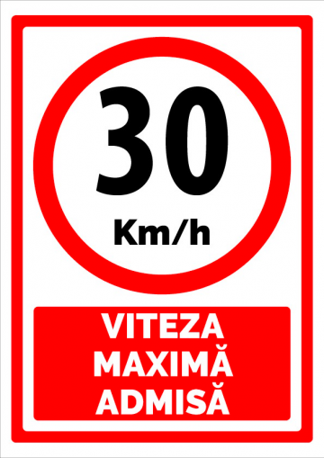 Indicator 30 km la ora de la Prevenirea Pentru Siguranta Ta G.i. Srl