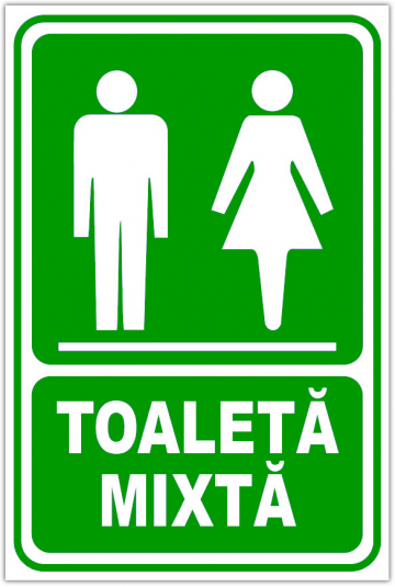 Indicator verde toaleta mixta de la Prevenirea Pentru Siguranta Ta G.i. Srl