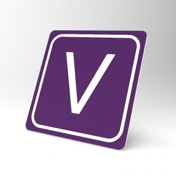 Placuta violeta V de la Prevenirea Pentru Siguranta Ta G.i. Srl