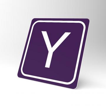 Placuta violeta Y de la Prevenirea Pentru Siguranta Ta G.i. Srl
