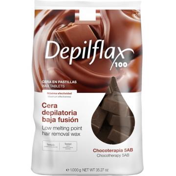 Ceara elastica 1kg refolosibila Ciocoterapie - Depilflax de la Mezza Luna Srl.