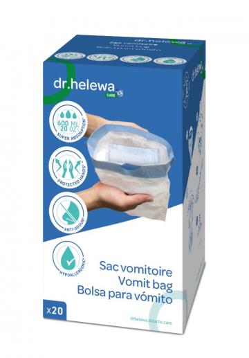 Punga igienica pentru voma, cu pad absorbant - 20 buc de la Medaz Life Consum Srl