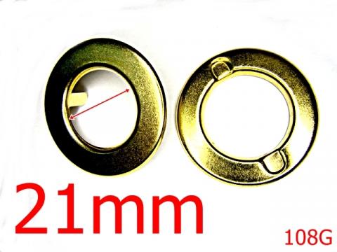 Ochet 21 mm gold 2C7 O30 108G de la Metalo Plast Niculae & Co S.n.c.