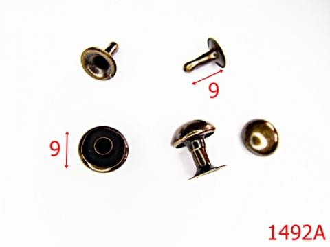 Bumb 9mm antik 9 mm antic 4J2 AD20 1492A de la Metalo Plast Niculae & Co S.n.c.